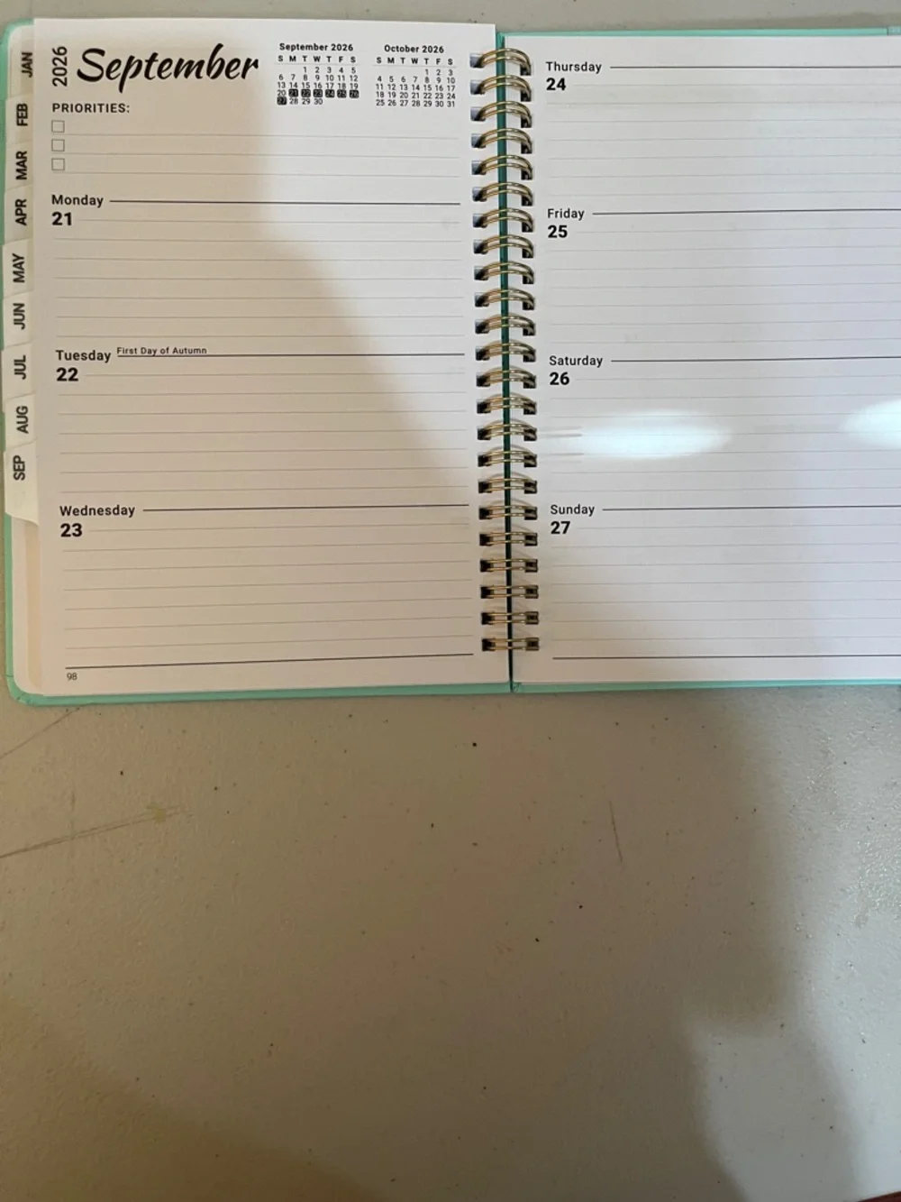 JEIEGO 2026 Weekly & Monthly Planner new must bundle